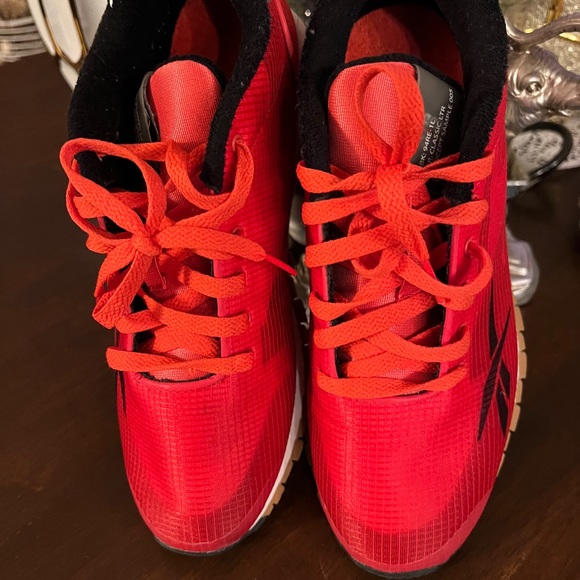 Reebok Red/Grey 94RE-1L Classic LTR CONCEPT SAMPLE 005 sneaker shoes Sz 7 - Picture 4 of 9